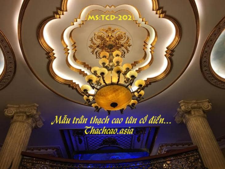 Thạch cao | PHONG CÁCH TÂN CỔ ĐIỂN